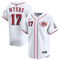 Dane Myers Men's Nike White Cincinnati Reds Home Limited Custom Jersey