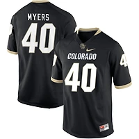 Shaun Myers Men's Nike Black Colorado Buffaloes Pick-A-Player NIL Replica Football Jersey
