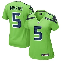 Jason Myers Women's Nike Neon Green Seattle Seahawks Alternate Custom Game Jersey