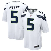 Jason Myers Men's Nike  White Seattle Seahawks Custom Game Jersey