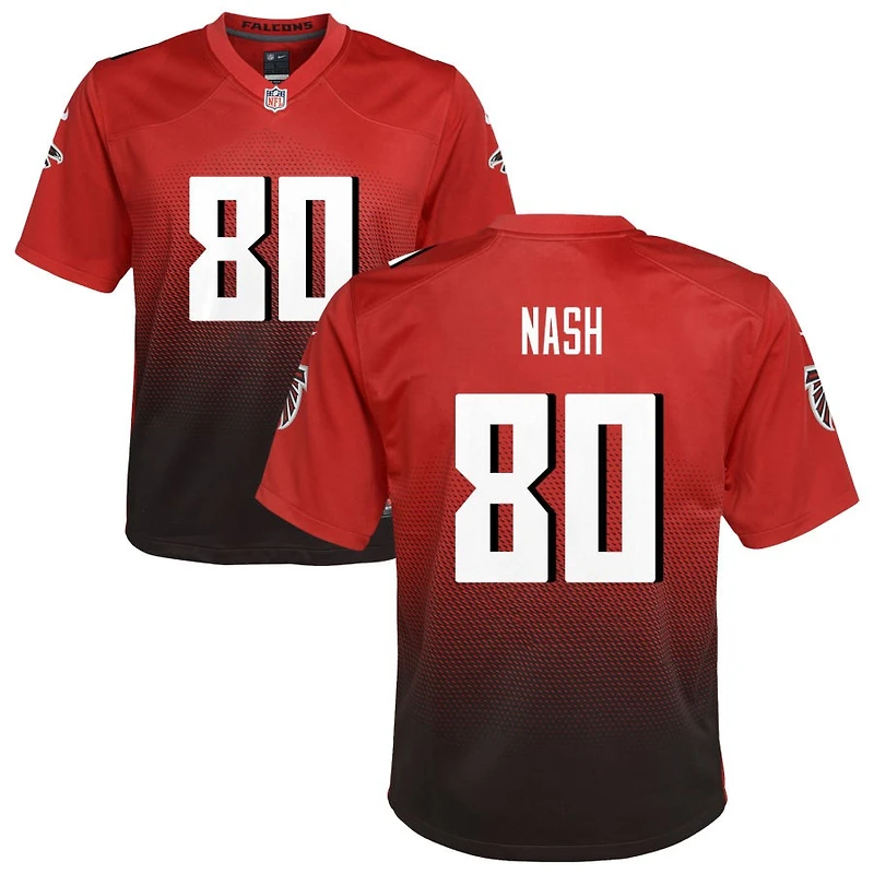 Nick Nash Youth Nike Red Atlanta Falcons Alternate Custom Game Jersey