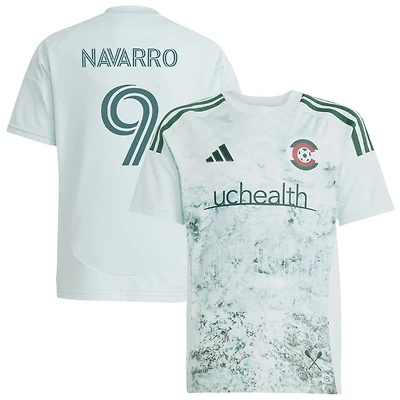 Rafael Navarro Youth adidas  Green Colorado Rapids 2025 Headwaters Replica Custom Jersey