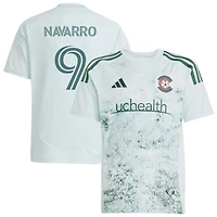 Rafael Navarro Youth adidas  Green Colorado Rapids 2025 Headwaters Replica Custom Jersey