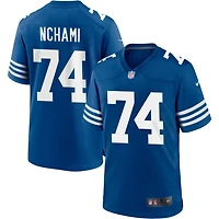 Durell Nchami Men's Nike Royal Indianapolis Colts Alternate Custom Jersey