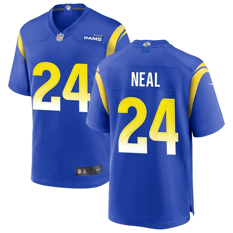 Elias Neal Men's Nike Royal Los Angeles Rams Custom Game Jersey