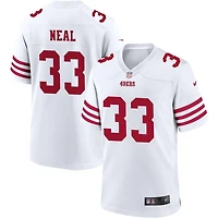 Siran Neal Men's Nike White San Francisco 49ers Game Custom Player Jersey