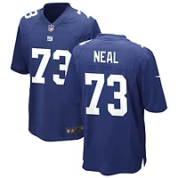 Evan Neal Men's Nike Royal New York Giants Custom Game Jersey