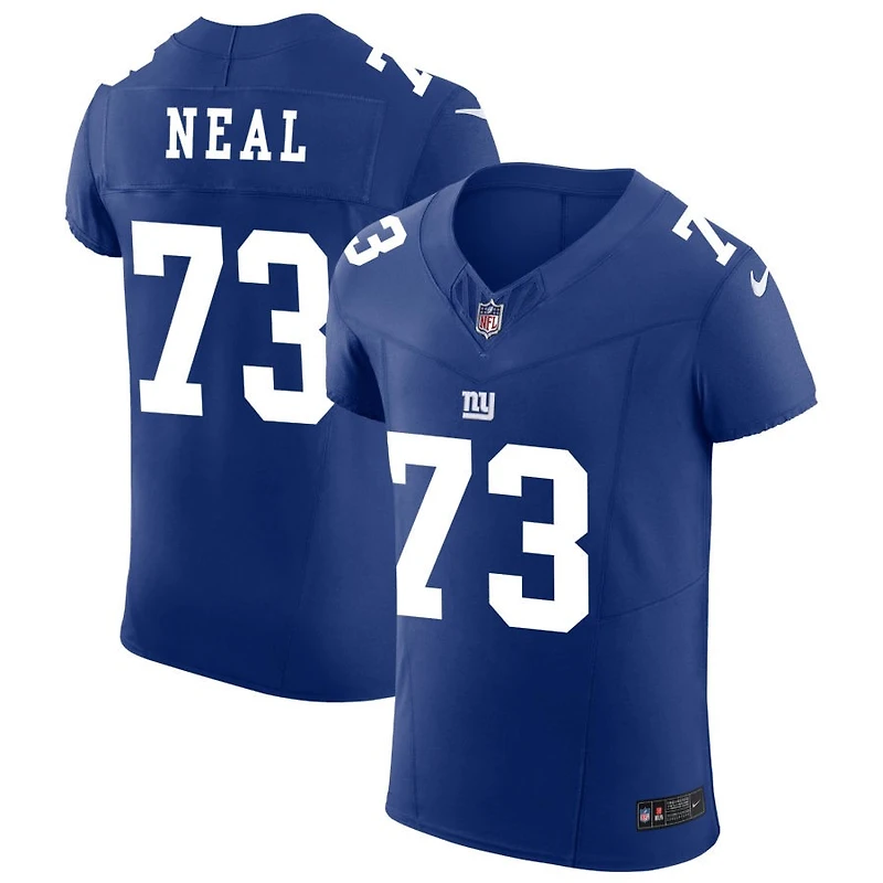 Evan Neal Men's Nike Royal New York Giants Vapor F.U.S.E. Elite Custom Jersey
