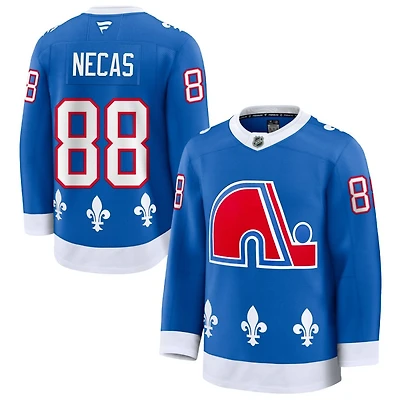 Martin Necas Men's Fanatics Blue Colorado Avalanche Alternate Heritage Premium Custom Jersey
