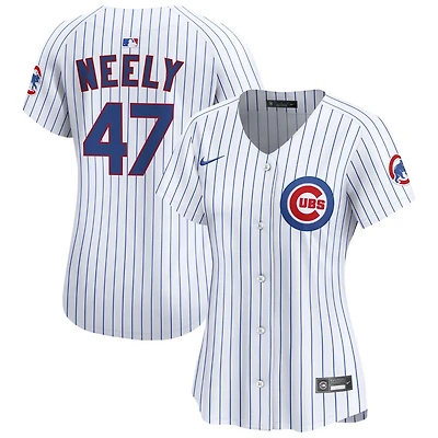 Jack Neely Women's Nike White Chicago Cubs Home Limited Custom Jersey
