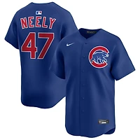 Jack Neely Men's Nike Royal Chicago Cubs Alternate Limited Custom Jersey