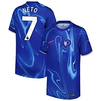 Pedro Neto Youth Nike Blue Chelsea 2024/25 Home Custom Replica Jersey