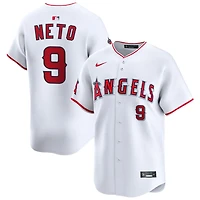 Zach Neto Men's Nike White Los Angeles Angels Home Limited Custom Jersey