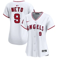 Zach Neto Women's Nike  White Los Angeles Angels Home Limited Custom Jersey
