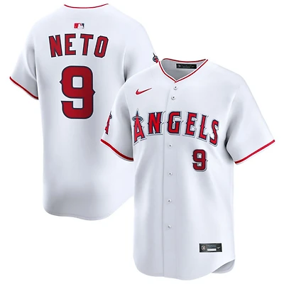 Zach Neto Youth Nike White Los Angeles Angels Home Custom Limited Jersey