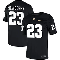 AJ Newberry Men's Nike Black Vanderbilt Commodores NIL Pick-A-Player Game Jersey