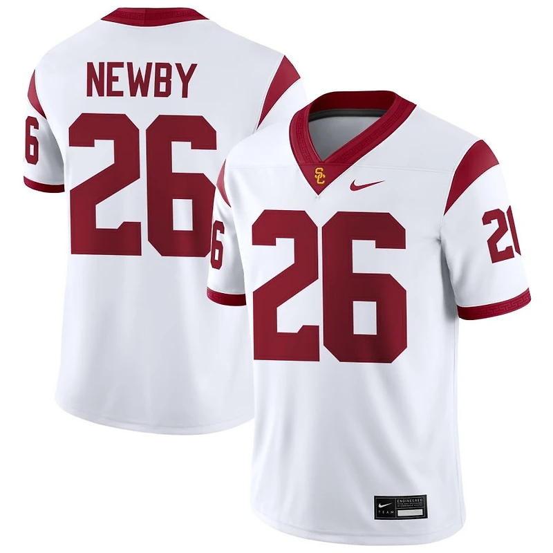 Elijah Newby Men's Nike Cardinal USC Trojans NIL Pick-A-Player Game Jersey
