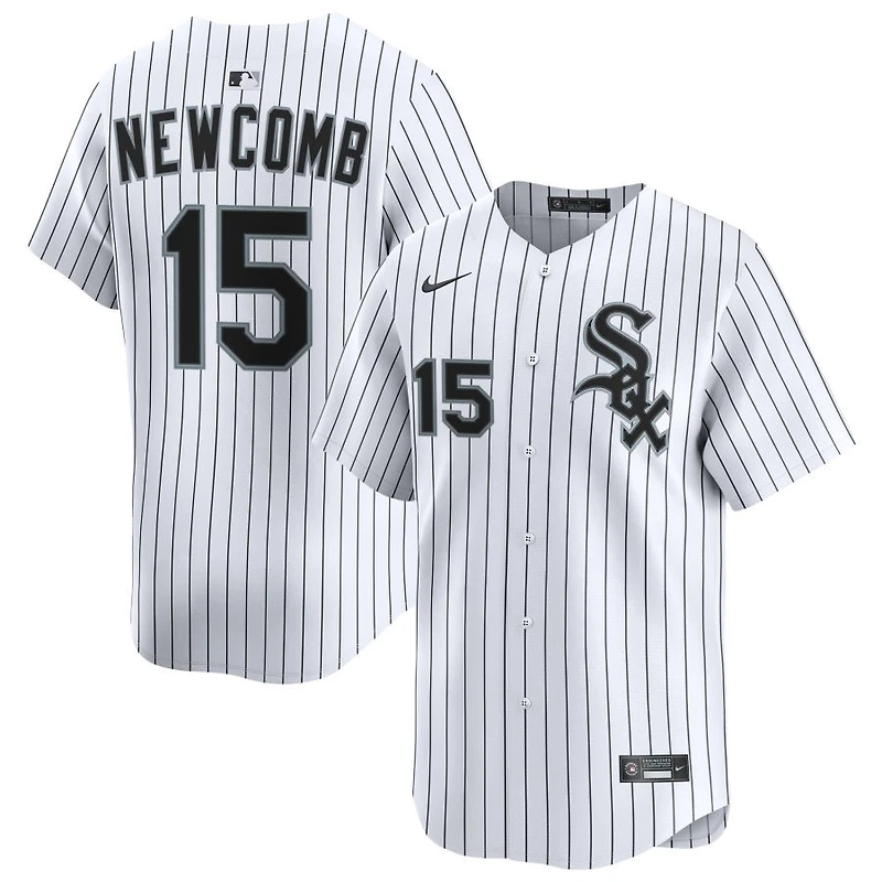 Sean Newcomb Men's Nike White Chicago White Sox Home Limited Custom Jersey