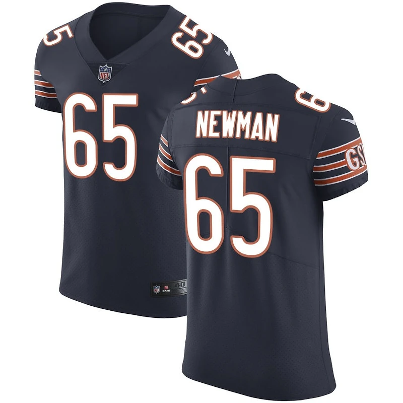 Luke Newman Men's Nike Navy Chicago Bears Vapor Untouchable Custom Elite Jersey