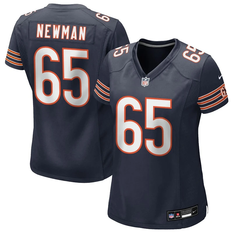 Luke Newman Women's Nike Navy Chicago Bears Custom Game Jersey