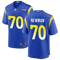 Royce Newman Men's Nike Royal Los Angeles Rams Custom Game Jersey