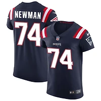 Royce Newman Men's Nike Navy New England Patriots Vapor Elite Custom Jersey