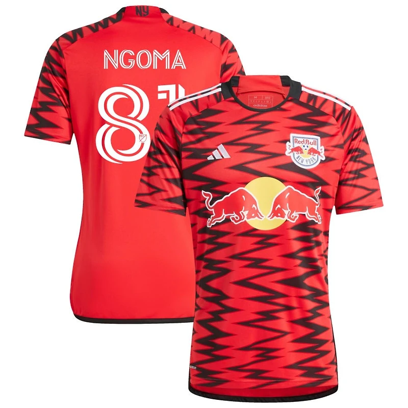 Serge Ngoma Men's adidas  Red New York Red Bulls 2024 Legacy Replica Custom Jersey
