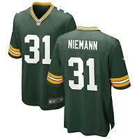 Nick Niemann Men's Nike Green Green Bay Packers Custom Game Jersey