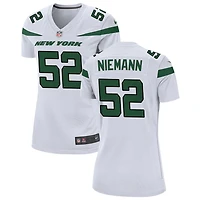 Ben Niemann Women's Nike White New York Jets Custom Game Jersey