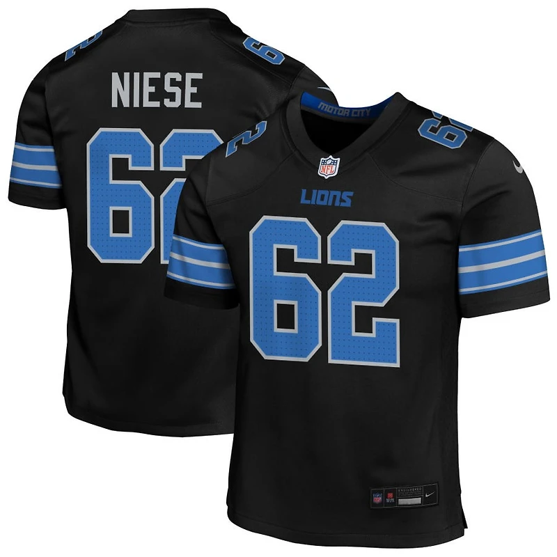 Michael Niese Youth Nike Detroit Lions Alternate Custom Game Jersey