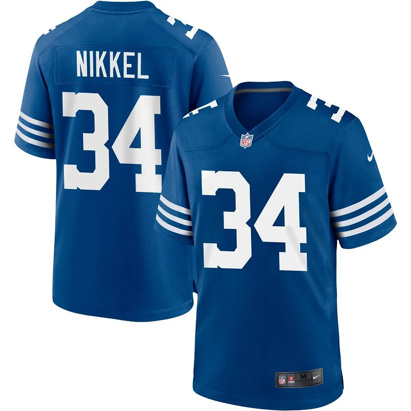 Ben Nikkel Men's Nike Royal Indianapolis Colts Alternate Custom Jersey