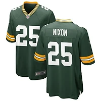 Keisean Nixon Men's Nike Green Green Bay Packers Custom Game Jersey