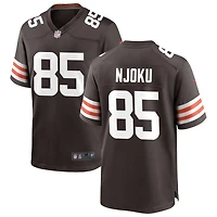 David Njoku Men's Nike Cleveland Browns Brown Custom Game Jersey