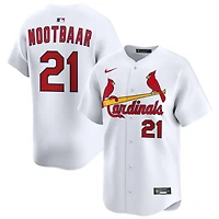 Lars Nootbaar Men's Nike White St. Louis Cardinals Home Limited Custom Jersey