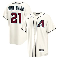 Lars Nootbaar Men's Nike  Cream Arizona Diamondbacks Home Custom Replica Jersey