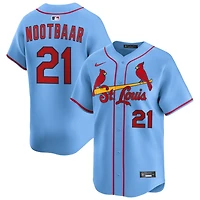 Lars Nootbaar Men's Nike Light Blue St. Louis Cardinals Alternate Limited Custom Jersey