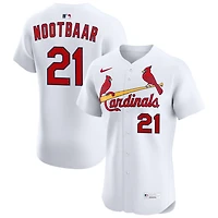 Lars Nootbaar Men's Nike White St. Louis Cardinals Home Elite Custom Jersey