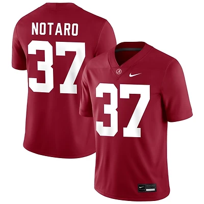 Peter Notaro Men's Nike Crimson Alabama Crimson Tide NIL Pick-A-Player Football Replica Jersey