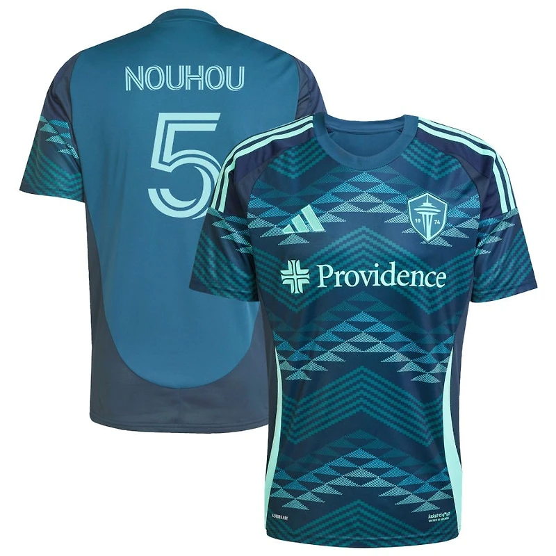 Nouhou Tolo Nouhou Men's adidas Blue Seattle Sounders FC 2025 The Salish Sea Kit Replica Custom Jersey