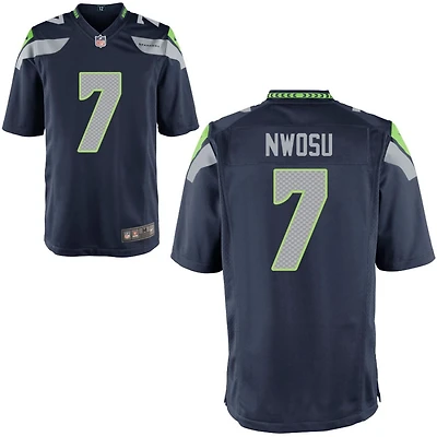 Uchenna Nwosu Youth Nike College Navy Seattle Seahawks Custom Game Jersey