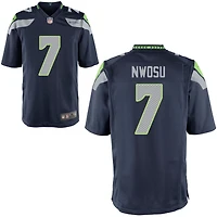 Uchenna Nwosu Youth Nike College Navy Seattle Seahawks Custom Game Jersey
