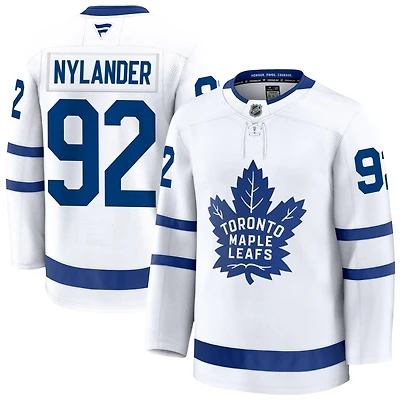 Alex Nylander Men's Fanatics White Toronto Maple Leafs Away Premium Custom Jersey