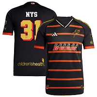 Edouard Nys Men's adidas Black FC Dallas 2025 Third Authentic Custom Jersey