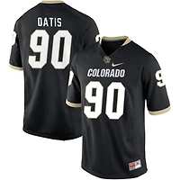 Jehiem Oatis Men's Nike Black Colorado Buffaloes Pick-A-Player NIL Replica Football Jersey