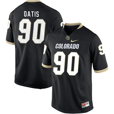 Jehiem Oatis Men's Nike Black Colorado Buffaloes Pick-A-Player NIL Replica Football Jersey