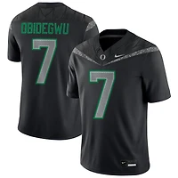 Ify Obidegwu Men's Nike Black Oregon Ducks NIL Pick-A-Player Game Jersey