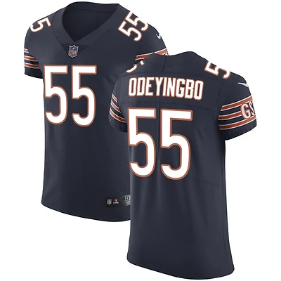 Dayo Odeyingbo Men's Nike Navy Chicago Bears Vapor Untouchable Custom Elite Jersey