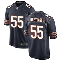 Dayo Odeyingbo Men's Nike Navy Chicago Bears Custom Game Jersey