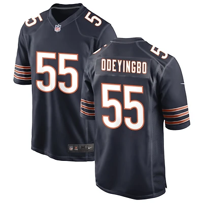Dayo Odeyingbo Men's Nike Navy Chicago Bears Custom Game Jersey