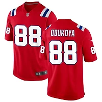 Thomas Odukoya Men's Nike Red New England Patriots Alternate Custom Jersey